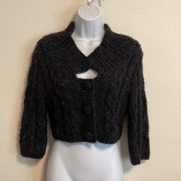 Jack by BB Dakota Wool Mix Shrug Sweater - Picture 1 of 7